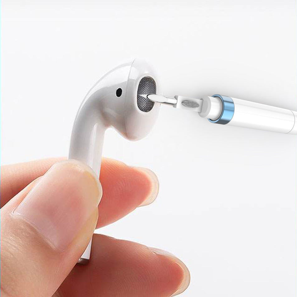 Headphone Cleaning Pen Earplugs Earbuds Mobile Computer Keyboard Cleaning Brush Kit - Exceunique