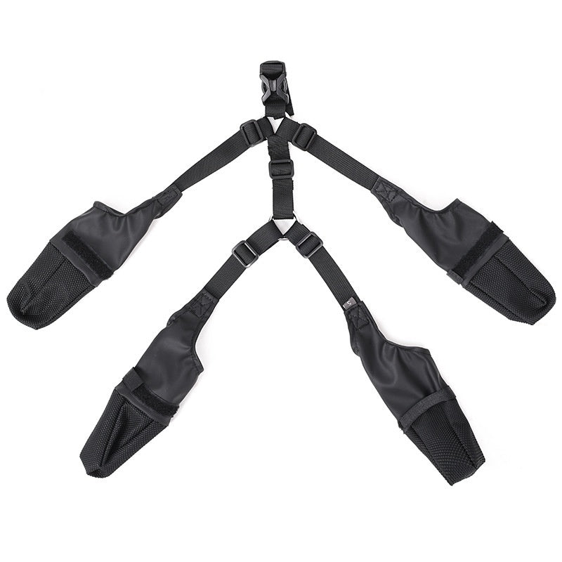 Waterproof Dog Shoes Adjustable Dog Boots Pet Breathbale Shoes For Outdoor Walking Soft French Dog Shoes Pets Paws Protector Pet Products - Exceunique