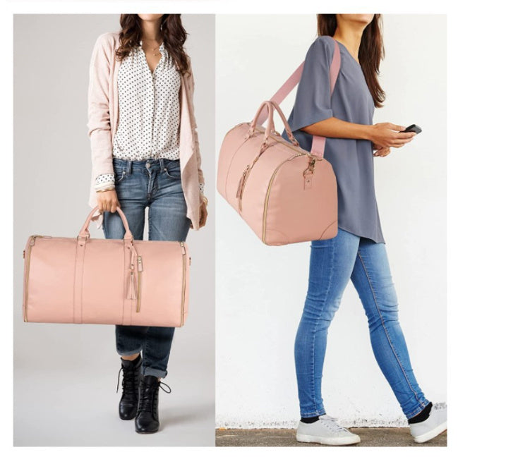 Travel Foldable Suit Storage Bag Large Capacity Duffle Waterproof Bag - Exceunique